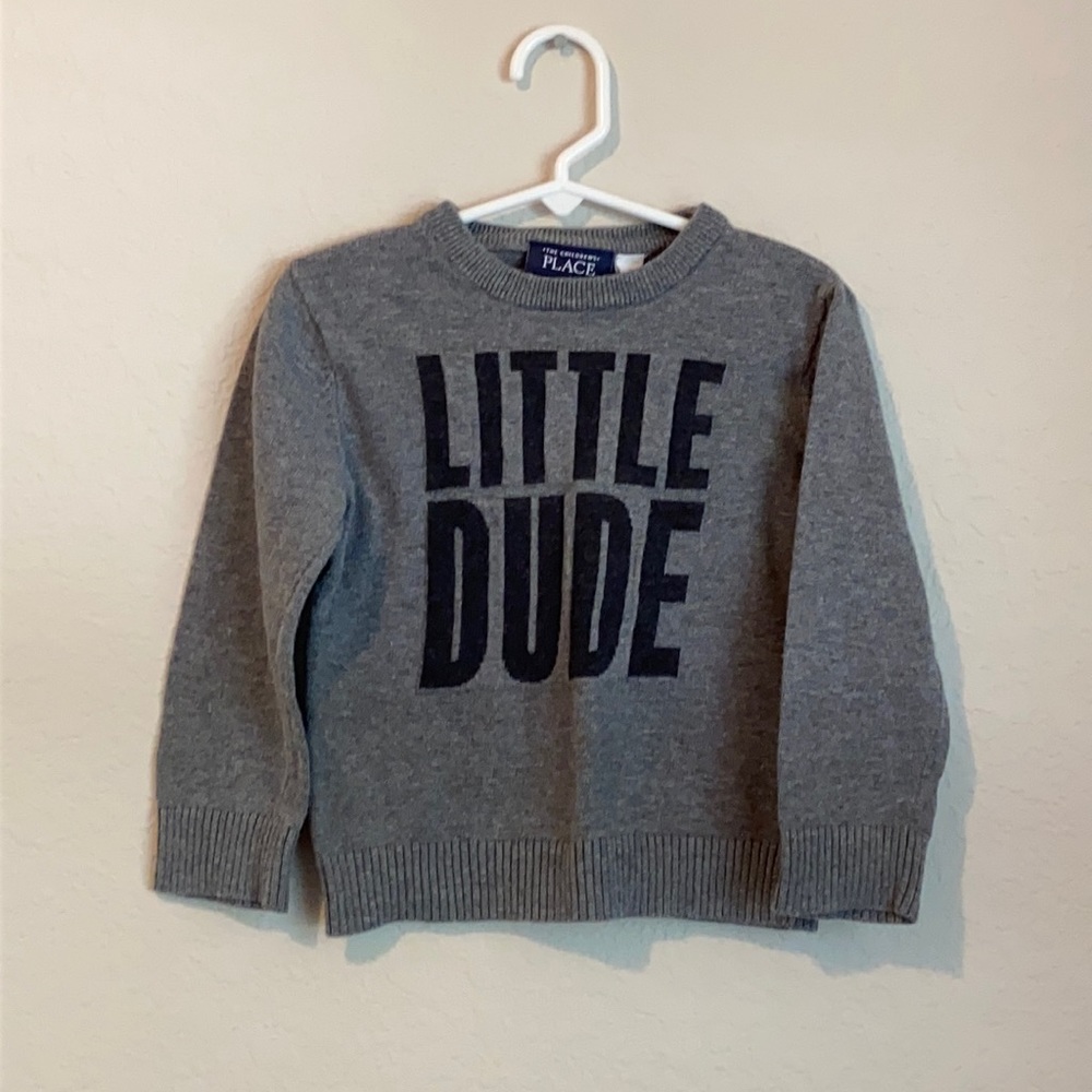 Children’s Place Little Dude Sweater 2T